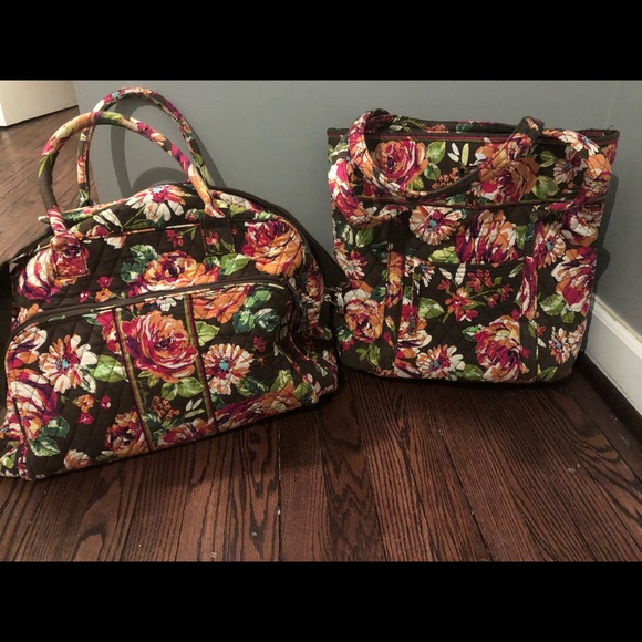 Handbags - 2 piece set Vera Bradley Travel Bags